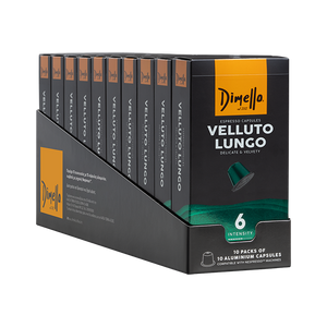 VELLUTO LUNGO | Carton of 10 boxes x 10 capsules