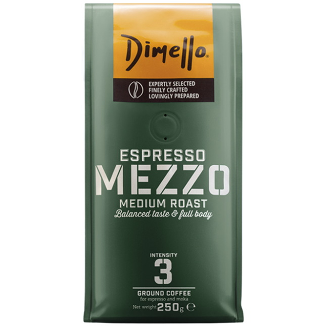 Mezzo | Espresso | 8 x 250g | Intensity: 3