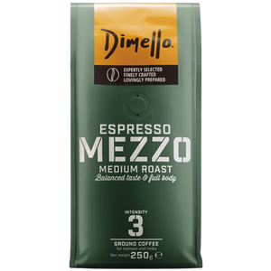 Mezzo | Espresso | 8 x 250g | Intensity: 3